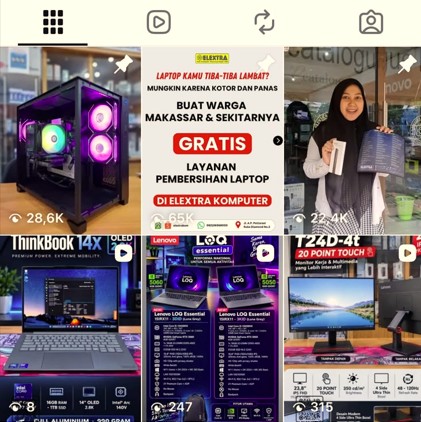 Galeri Instagram ELEXTRA